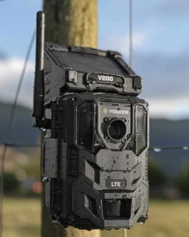  Vosker V200-INTL LTE Solar Cellular Camera 