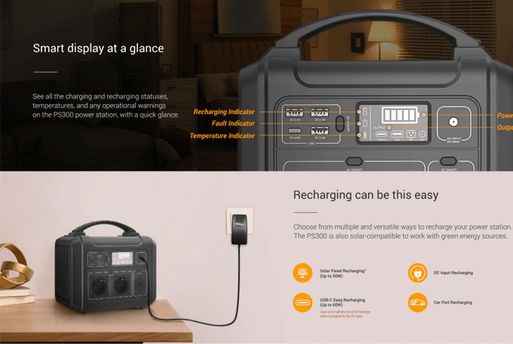 EZVIZ PS300 Portable Power Station