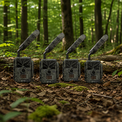 Zeiss Secacam 1 Four Pack - Cellular Wildlife Camera Bundle
