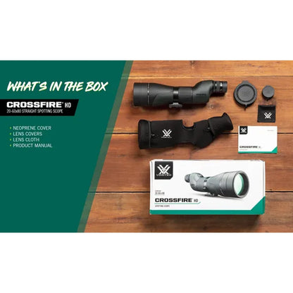 Vortex Crossfire HD Straight Spotting Scope